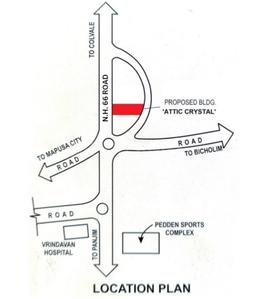 Project Image of 818.0 - 915.0 Sq.ft 1 BHK Apartment for buy in Attic Crystal
