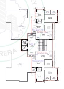 Project Image of 1900 Sq.ft 3 BHK Apartment / Flat for sale in South Bopal for Rs. 9500000
