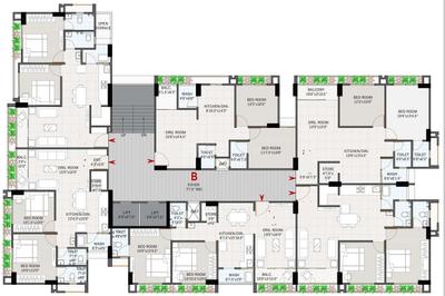 Project Image of 584.05 - 689.86 Sq.ft 2 BHK Apartment for buy in Eklingji Harmony