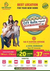 Project Image of 780.0 - 1718.0 Sq.ft Residential Plot Plot for buy in SAI K RAMAN AVENUE