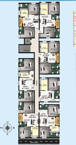 Project Image of 540.0 - 835.0 Sq.ft 1 BHK Apartment for buy in Traventure Elanza