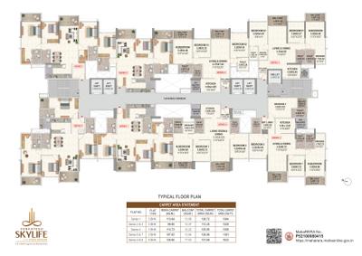 Project Image of 1221.0 - 1633.0 Sq.ft 3 BHK Apartment for buy in Venkatesh Skylife