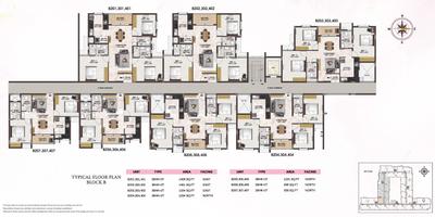 Project Image of 939 Sq.ft 2 BHK Apartment / Flat for sale in Porur for Rs. 8400000