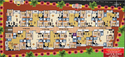 Project Image of 1059.0 - 1610.0 Sq.ft 2 BHK Apartment for buy in DSMAX SANTHRUPTHI