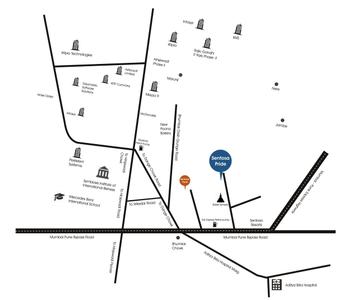 Project Image of 731.84 - 854.65 Sq.ft 2 BHK Apartment for buy in Shree Sentosa Pride Wing B