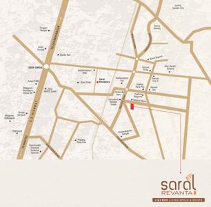 Project Image of 721.07 - 931.29 Sq.ft 2 BHK Apartment for buy in Saral Revanta