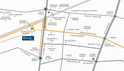 Project Image of 1650 Sq.ft 3 BHK Apartment / Flat for sale in Shilaj for Rs. 8400000