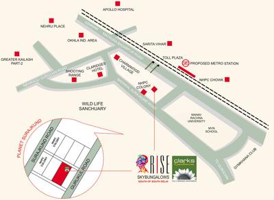 Project Image of 390.0 - 770.0 Sq.ft 1 BHK Apartment for buy in Rise Clarks Residences