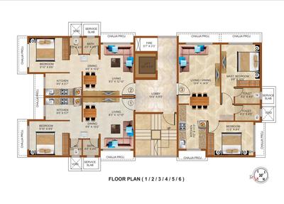 Project Image of 690 Sq.ft 1 BHK Apartment / Flat for sale in Ulwe for Rs. 5500000