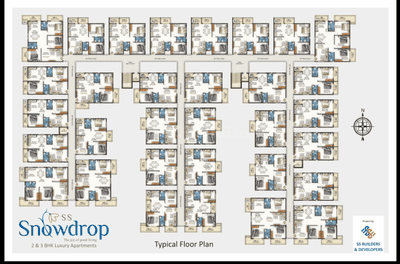 Project Image of 1160.0 - 1705.0 Sq.ft 2 BHK Apartment for buy in SS Snowdrop