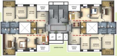 Project Image of 800 Sq.ft 2 BHK Apartment / Flat for sale in Kondhwa Budruk for Rs. 5500000