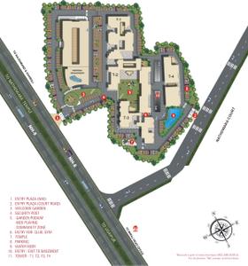 Project Image of 512.0 - 2011.0 Sq.ft 1 RK Apartment for buy in Miraj Meridian