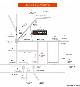 Project Image of 693.41 - 953.0 Sq.ft 2 BHK Apartment for buy in Skyrise Sparkle Wing A B
