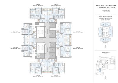 Project Image of 546.0 - 823.0 Sq.ft 2 BHK Apartment for buy in Godrej Nurture Tower 3