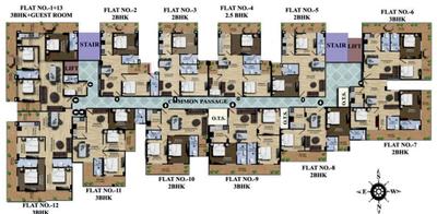 Project Image of 975.0 - 1850.0 Sq.ft 2 BHK Apartment for buy in Aditri Vaishno Kashi Nilayam