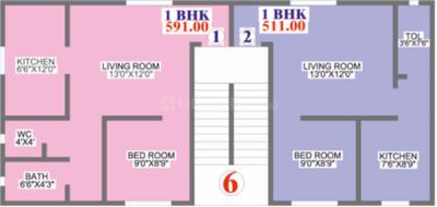 Project Image of 351.0 - 722.0 Sq.ft 1 RK Apartment for buy in High Life Complex