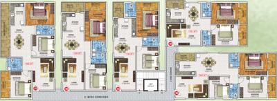 Project Image of 963.0 - 1384.0 Sq.ft 2 BHK Apartment for buy in Navajyothi Paradise Palms