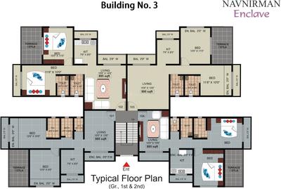Project Image of 545.0 - 895.0 Sq.ft 1 BHK Apartment for buy in Navnirman Enclave