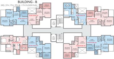 Project Image of 457.0 - 798.0 Sq.ft 1 BHK Apartment for buy in Adhya Radha Krishna