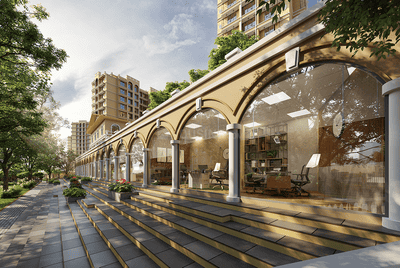 Project Image of 392.0 - 607.0 Sq.ft 1 BHK Apartment for buy in Vrindavan Flora 