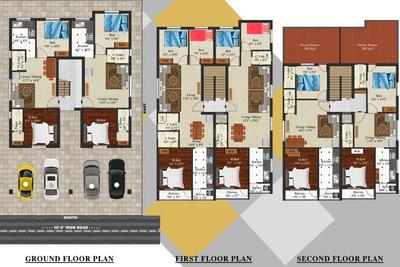 Project Image of 664.0 - 1031.0 Sq.ft 2 BHK Apartment for buy in Meenakshi Dasha