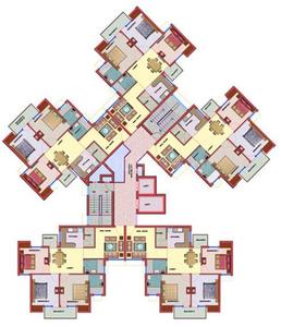 Project Image of 1005.0 - 1850.0 Sq.ft 2 BHK Apartment for buy in Adel Landmarks Divine Court