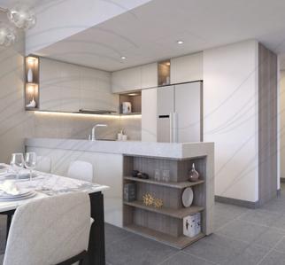 Project Image of 645.0 - 1403.0 Sq.ft 1 BHK Apartment for buy in Emaar Creek Gate
