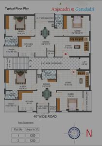Project Image of 0.0 - 1200.0 Sq.ft 2 BHK Apartment for buy in SVN Anjanadri Garudadri