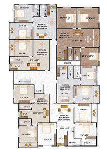 Project Image of 581.0 - 1094.0 Sq.ft 1 BHK Apartment for buy in Gita Bellevue Apartment