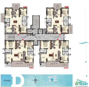 Project Image of 1585.0 - 3210.0 Sq.ft 3 BHK Apartment for buy in Ananda The Drizzle