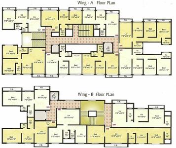 Project Image of 354.0 - 525.0 Sq.ft 1 BHK Apartment for buy in Dishant Divyal Heights