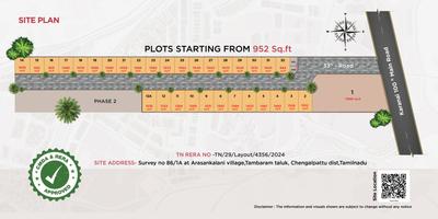 Project Image of 950.0 - 1630.0 Sq.ft Residential Plot Plot for buy in Eagle Royal Palms
