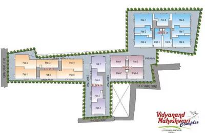 Project Image of 625.0 - 1425.0 Sq.ft 1 BHK Apartment for buy in Kanishka Vidyanand Maheswari Complex
