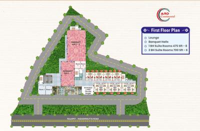 Project Image of 475.0 - 700.0 Sq.ft 1 BHK Apartment for buy in Ard Continental