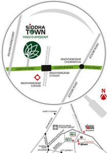 Project Image of 815.0 - 1490.0 Sq.ft 2 BHK Apartment for buy in Siddha Town