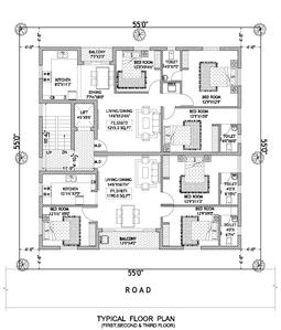 Sri Vallii Nagaliya Phase 2 Nagaliya Phase 2 Cluster Plan from 1st to 3rd Floor 1
