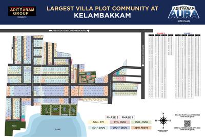 Project Image of 770.0 - 2400.0 Sq.ft Residential Plot Plot for buy in Adityaram Aura