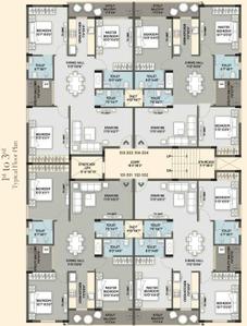 Project Image of 1440.0 - 1660.0 Sq.ft 3 BHK Apartment for buy in DM Punyas Mahadev Exotica
