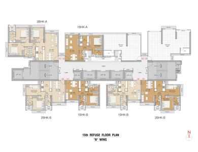 Project Image of 683.0 - 1011.0 Sq.ft 2 BHK Apartment for buy in Ruparel Stardom