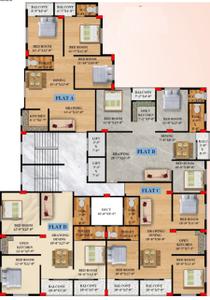 Project Image of 860.0 - 1550.0 Sq.ft 2 BHK Apartment for buy in Seventy Seven Complex City