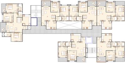 Project Image of 0.0 - 802.0 Sq.ft 2 BHK Apartment for buy in Sukhwani Araya