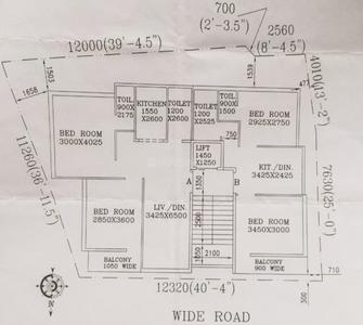 Varsha Tower Varsha Tower Typical Cluster Plan 1