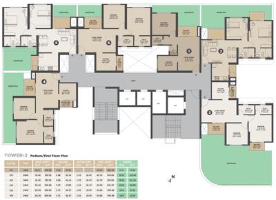 Project Image of 756.0 - 1457.88 Sq.ft 2 BHK Apartment for buy in VTP Dolce Vita