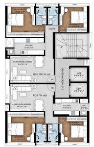 Project Image of 724.0 - 1204.0 Sq.ft 2 BHK Apartment for buy in Blue Stone Tulsi Heritage
