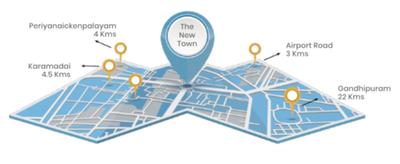 The New Town Location Plan 1
