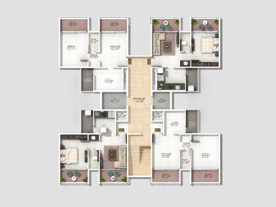 Project Image of 321.73 - 537.33 Sq.ft 1 BHK Apartment for buy in Central Paark