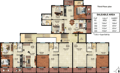 Project Image of 575.0 - 1140.0 Sq.ft 1 BHK Apartment for buy in Raj Ganaraj Arcade