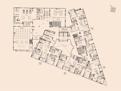 Project Image of 1886.0 - 2608.0 Sq.ft 3 BHK Apartment for buy in Appaswamy Parkhouse Mews
