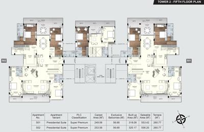 Project Image of 748.09 - 5435.0 Sq.ft 2 BHK Apartment for buy in Manglam River Valley Phase I