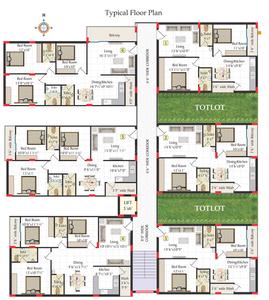 Project Image of 825.0 - 1162.0 Sq.ft 2 BHK Apartment for buy in Shriya Ambience